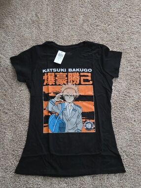 NWT Katsuki Bakugo Tee, Juniors L
